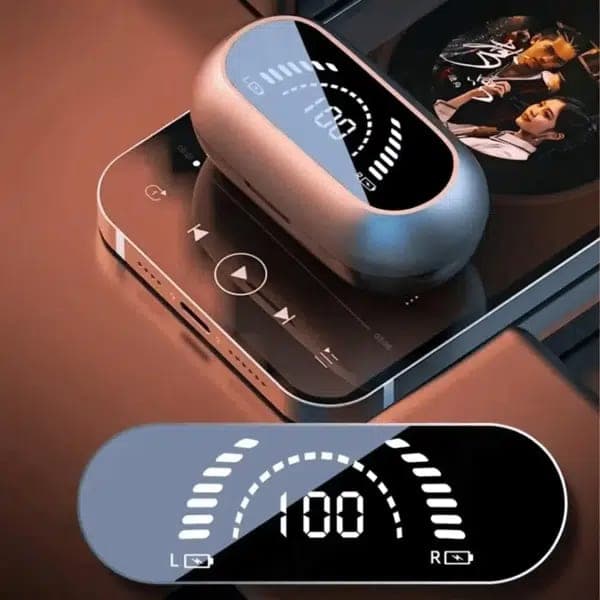 Bluetooth 5.2 Wireless Earbuds – Bone Conduction & Touch Control