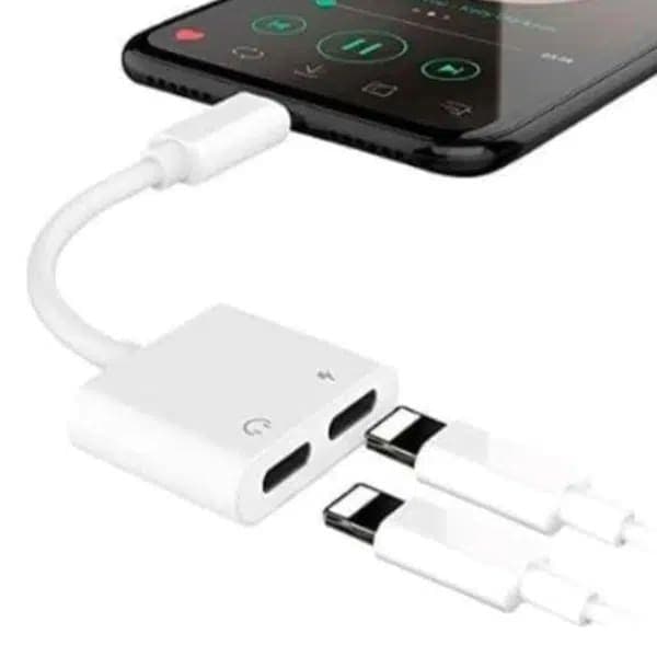 USB Type-C to 3.5mm headphone adapter with fast charging for iPhone, Samsung, Xiaomi