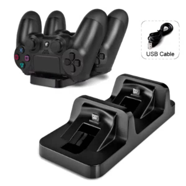 Estación de carga dual para controles PlayStation 4
