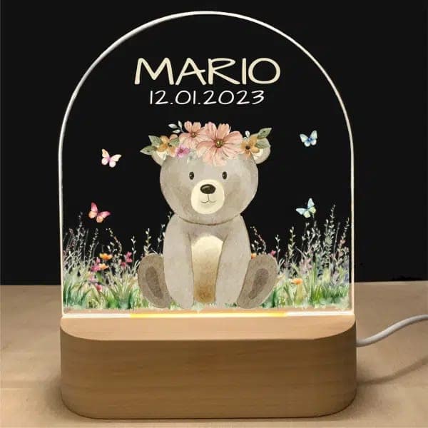 Personalized Baby Night Light