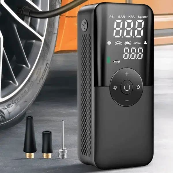 Портативный воздушный компрессор для автомобиля USB