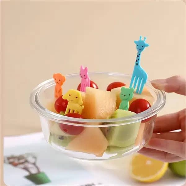 Animal-Shaped Dessert Forks