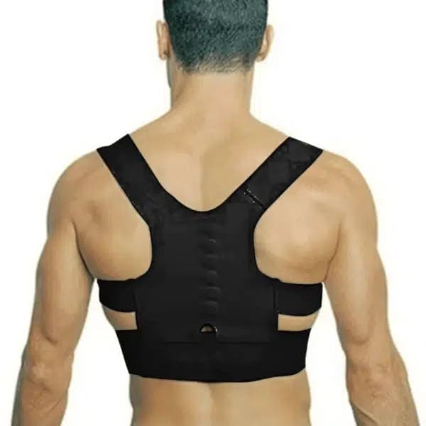 Soporte ortopédico magnético para alineación de espalda y hombros – Hombres y mujeres